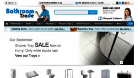 What Bathroomtrade.co.uk website looked like in 2013 (10 years ago)