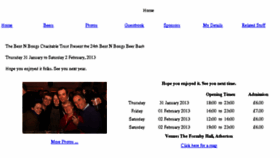 What Bentnbongs.com website looked like in 2013 (10 years ago)