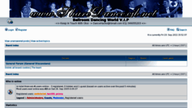 What Ballroomdancing.endor.cz website looked like in 2013 (10 years ago)