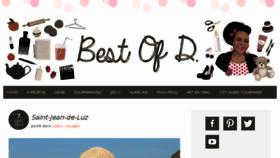 What Bestofdblog.com website looked like in 2013 (10 years ago)