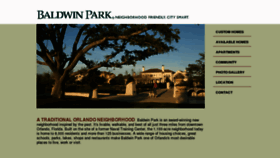 What Baldwinparkfl.com website looked like in 2013 (10 years ago)