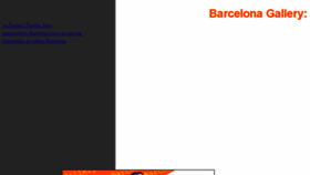 What Barcelonagallery.com website looked like in 2013 (10 years ago)