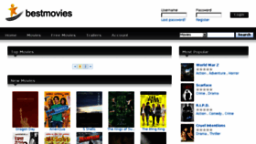 What Bestmovies.cc website looked like in 2013 (10 years ago)