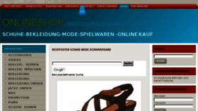 What Bestpreisshop.com website looked like in 2013 (10 years ago)