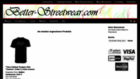 What Better-streetwear.com website looked like in 2013 (10 years ago)