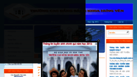 What Bkih.edu.vn website looked like in 2013 (10 years ago)