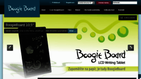 What Boogieboard.cz website looked like in 2013 (10 years ago)