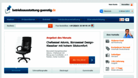 What Betriebsausstattung-guenstig.de website looked like in 2013 (10 years ago)