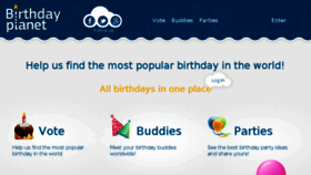 What Birthdayplanet.net website looked like in 2013 (10 years ago)