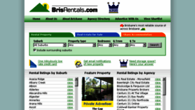 What Brisrentals.com website looked like in 2013 (10 years ago)
