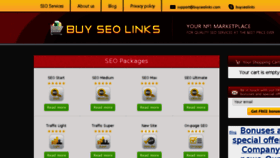 What Buyseolinks.com website looked like in 2013 (10 years ago)