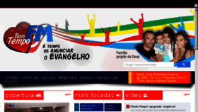 What Bomtempofm.com.br website looked like in 2013 (10 years ago)