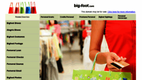 What Big-foot.com website looked like in 2013 (10 years ago)