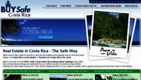What Buysafecostarica.com website looked like in 2013 (10 years ago)