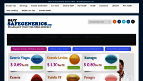 What Buysafegenerics.com website looked like in 2013 (10 years ago)
