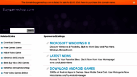 What Buygameshop.com website looked like in 2013 (10 years ago)