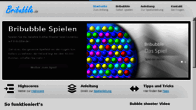 What Bribubble.de website looked like in 2013 (10 years ago)