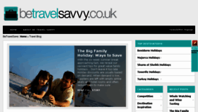 What Betravelsavvy.co.uk website looked like in 2013 (10 years ago)