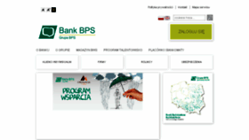 What Bankbps.com website looked like in 2013 (10 years ago)