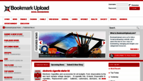 What Bookmarkupload.com website looked like in 2013 (10 years ago)