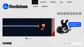 What Beetlebum.de website looked like in 2013 (10 years ago)