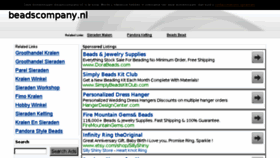 What Beadscompany.nl website looked like in 2013 (10 years ago)