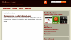 What Bukmachery.pl website looked like in 2013 (10 years ago)