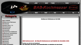 What Bab-kochmesser.de website looked like in 2013 (10 years ago)