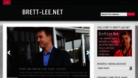 What Brett-lee.net website looked like in 2013 (10 years ago)