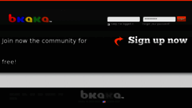 What Bkaka.com website looked like in 2013 (10 years ago)