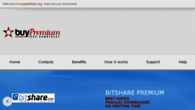 What Buypremium.org website looked like in 2013 (10 years ago)