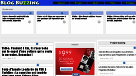 What Blogbuzzing.com website looked like in 2013 (10 years ago)
