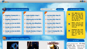 What Blogtruyen.mobi website looked like in 2013 (12 years ago)