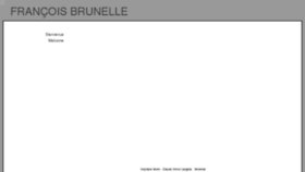 What Brunelle.com website looked like in 2013 (10 years ago)