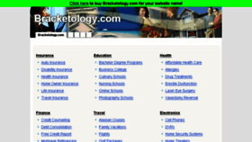 What Bracketology.com website looked like in 2013 (10 years ago)