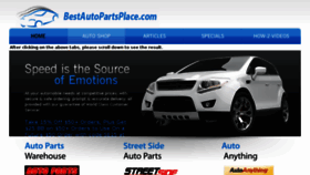 What Bestautopartsplace.com website looked like in 2013 (10 years ago)