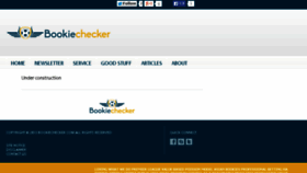 What Bookiechecker.com website looked like in 2014 (10 years ago)
