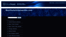 What Besthotelsinmanila.com website looked like in 2014 (10 years ago)