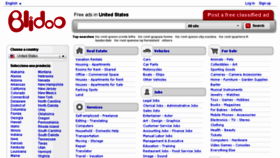 What Blidoo.us website looked like in 2014 (10 years ago)