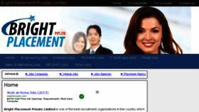 What Brightplacement.com website looked like in 2014 (10 years ago)