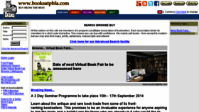What Booksatpbfa.com website looked like in 2014 (10 years ago)