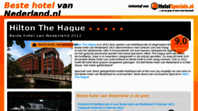 What Bestehotelvannederland.nl website looked like in 2014 (12 years ago)