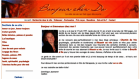 What Bonjourchezdo.com website looked like in 2014 (10 years ago)