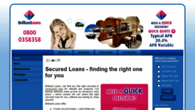 What Brilliantloans.co.uk website looked like in 2014 (10 years ago)