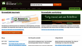 What Browsesafe.nl website looked like in 2014 (10 years ago)