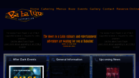 What Babaluu.com website looked like in 2014 (10 years ago)