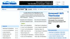 What Blackberry-wallpapers.com website looked like in 2014 (10 years ago)