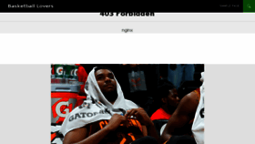 What Basketballover.com website looked like in 2014 (10 years ago)