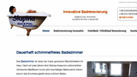 What Bad-pool-sanierung-slupina.eu website looked like in 2014 (10 years ago)