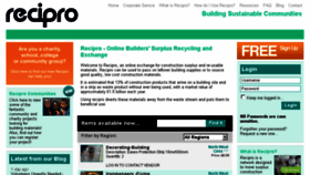 What Builderscrap.com website looked like in 2014 (10 years ago)